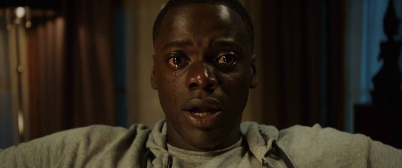 close up of crying man