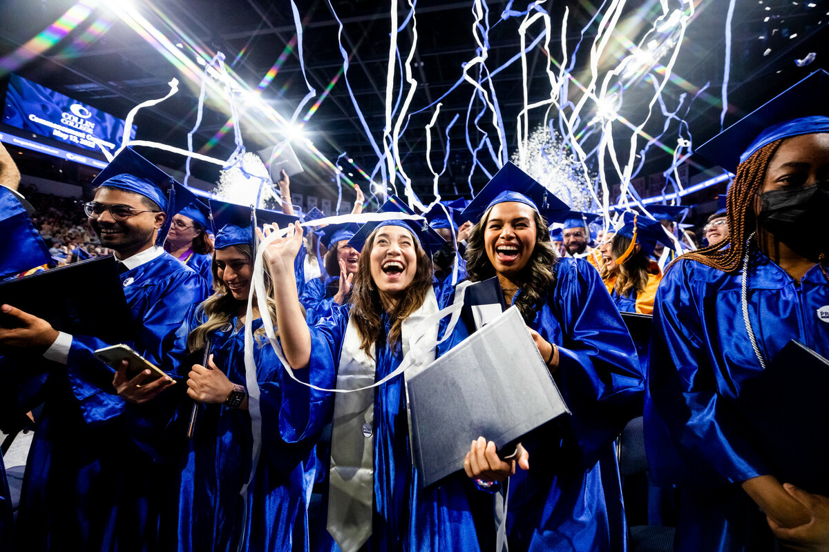 Collin College Students Celebrate at Commencement Ceremony