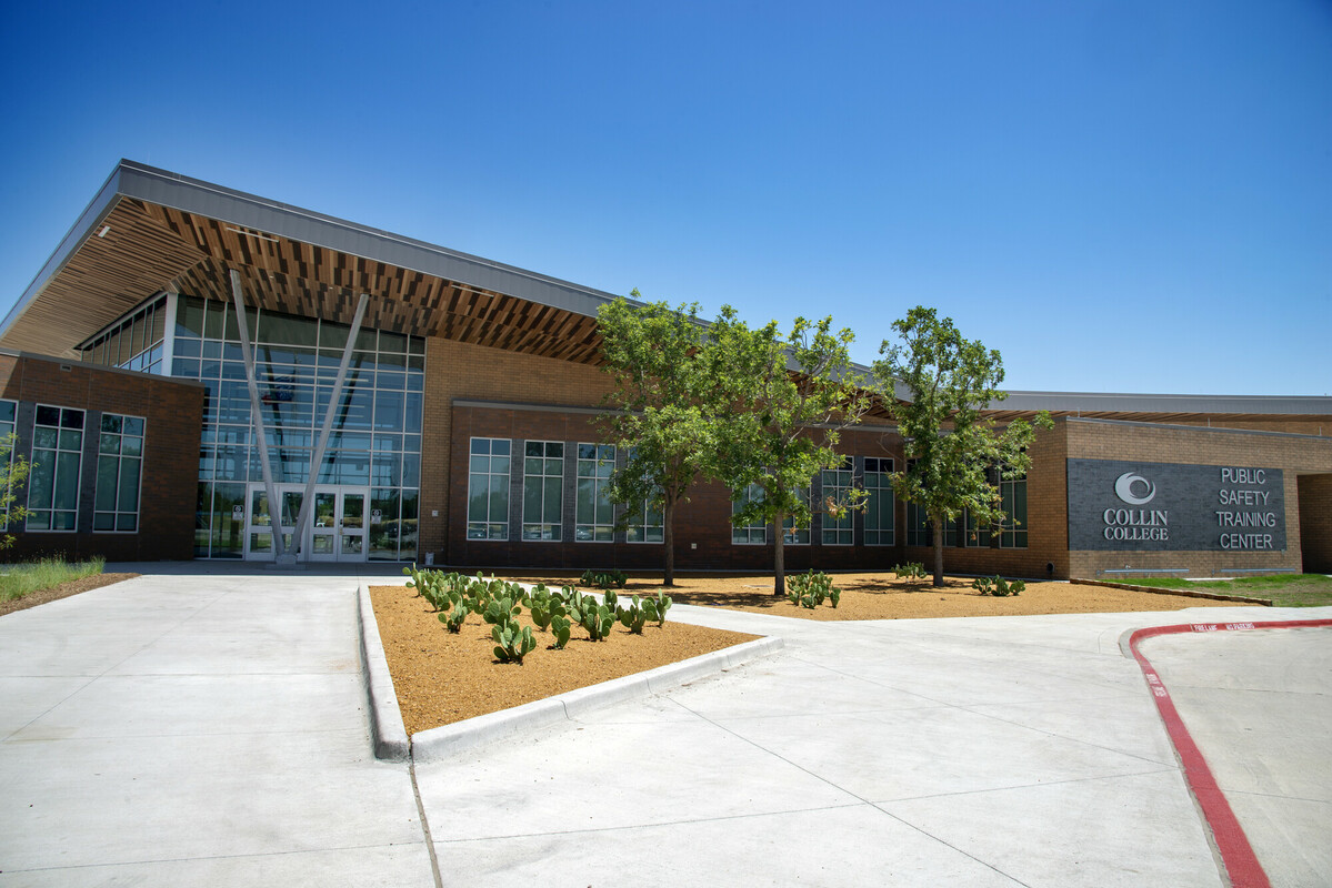 Image of the Public Safety Training Center in McKinney.