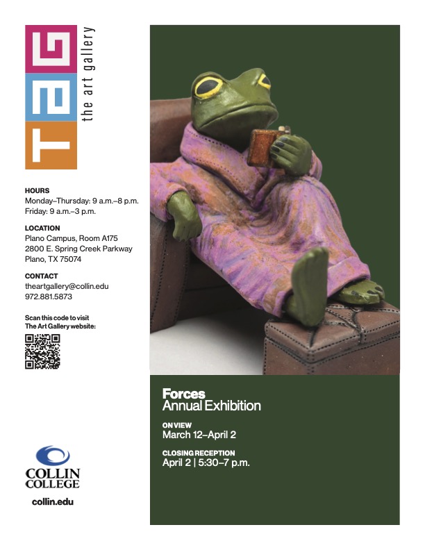 FORCES 2026 cover, frog in pink attire 