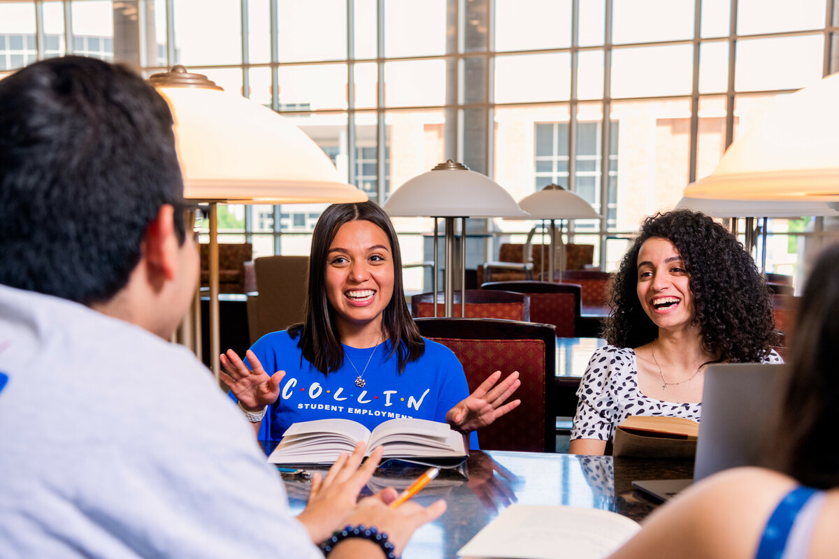Students Studying