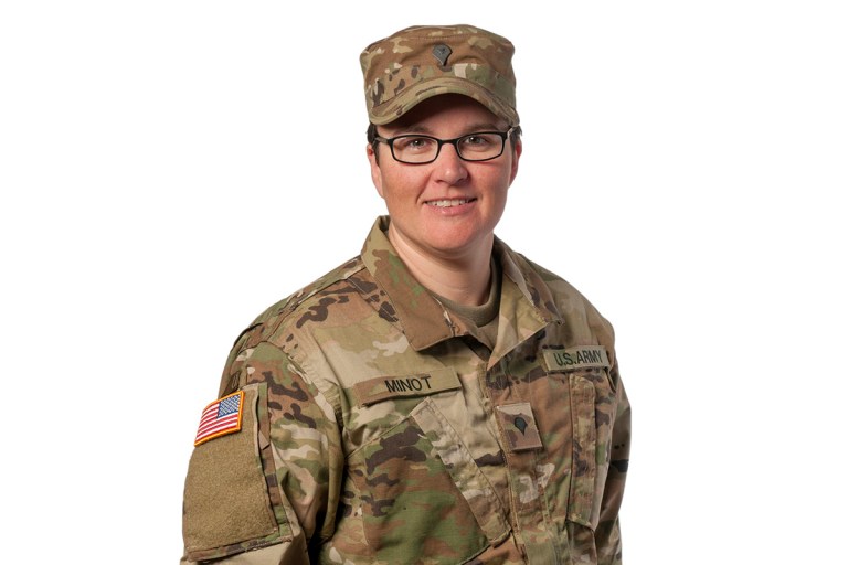 Headshot of Pamela Minot, Collin College Student and Veteran