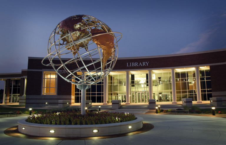 Photo of the Collin College Plano Campus Library